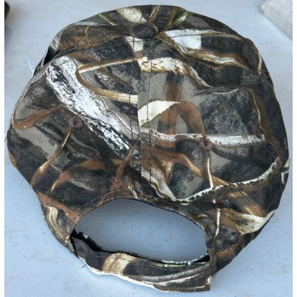Ladies Realtree Max-5 Camo Teal Blue Baseball Cap Adjustable ONE SIZE (NWT) - Picture 4 of 10